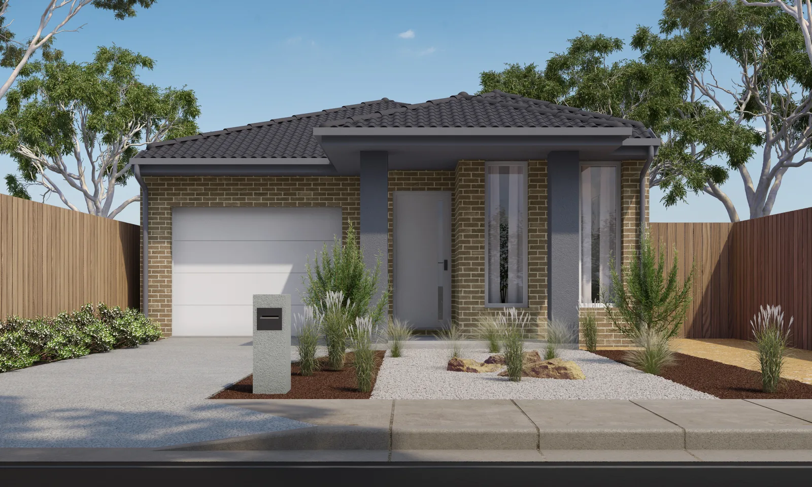 Haven facade on the Aura 13 home at Lot 1420 Algalon Street, Huntly